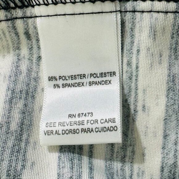 Christin Michaels Women's Size 14 Cut Out Neckline Black White Sheath Dr… - Picture 6 of 7